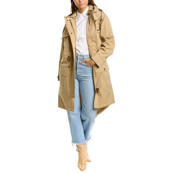 Burberry Jackets & Blazers - Burberry Womens  Parka, Brown